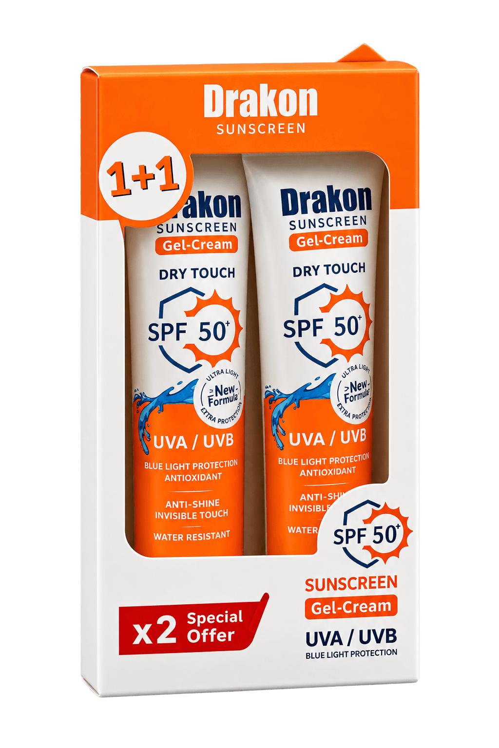 Drakon sunscreen cream gel 60ml