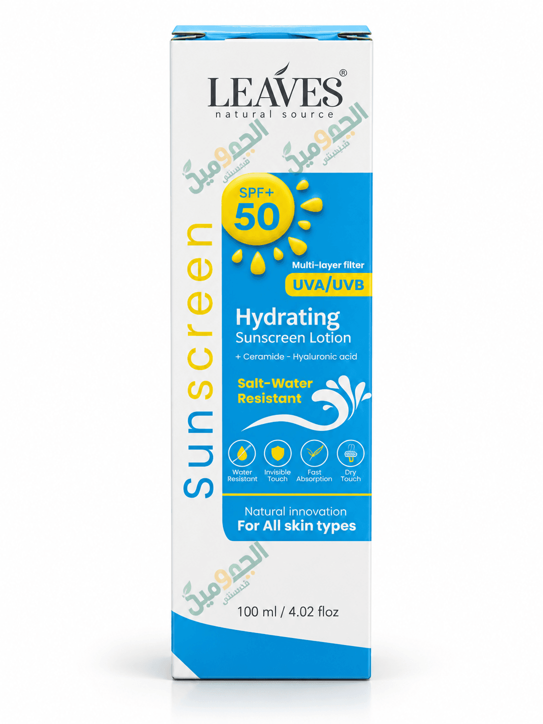 leaves sunscreen lotion 100ml