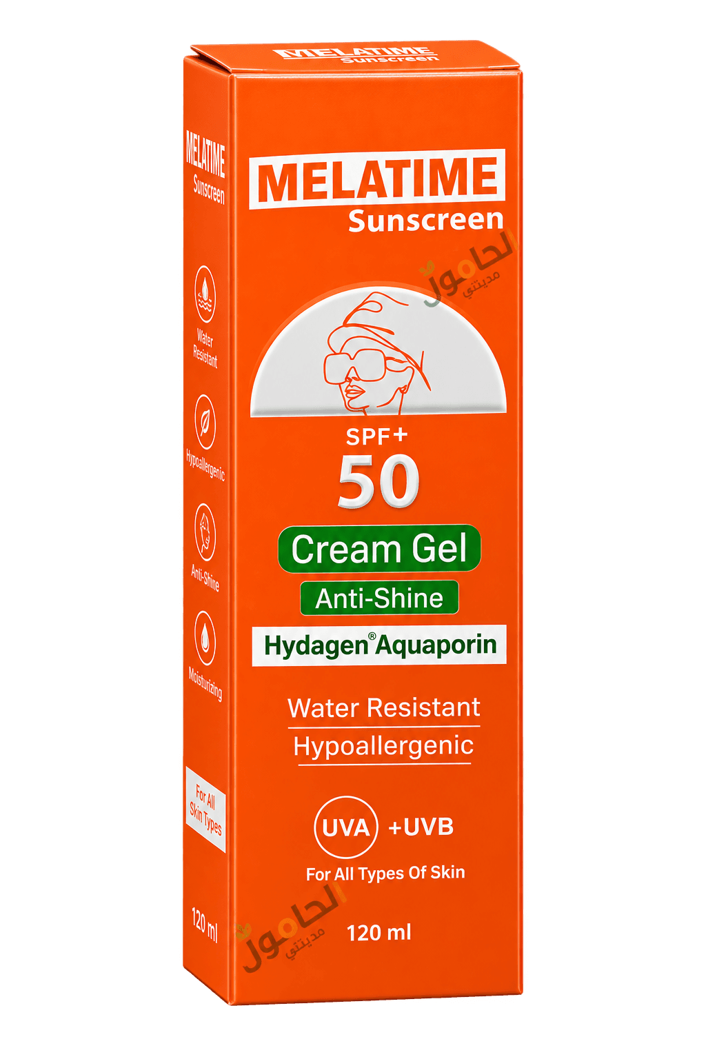 Melatime sunscreen Cream Gel 120 ml