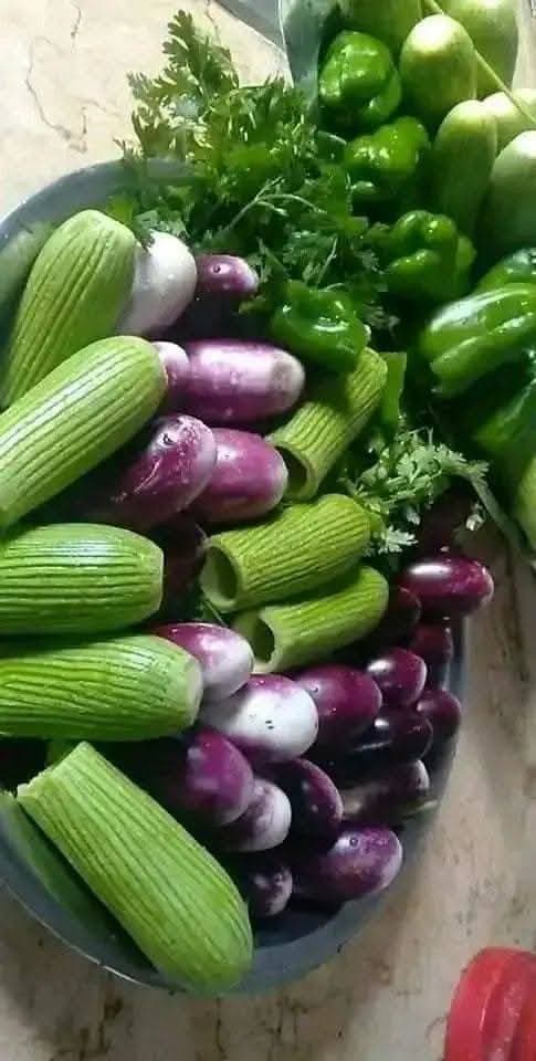عرض محشى كيلو كرمب نص كوسه وبتنجان وخضره