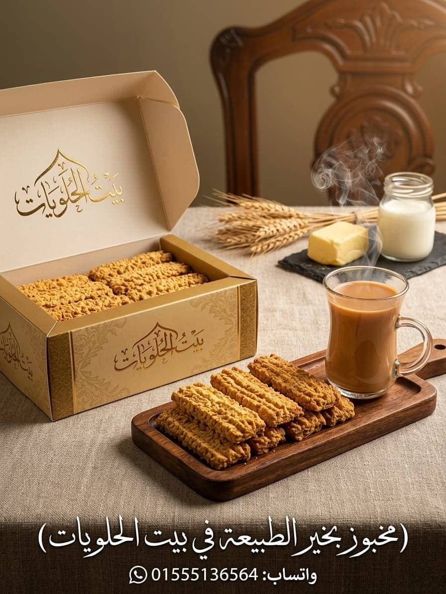 بسكويت نشادر