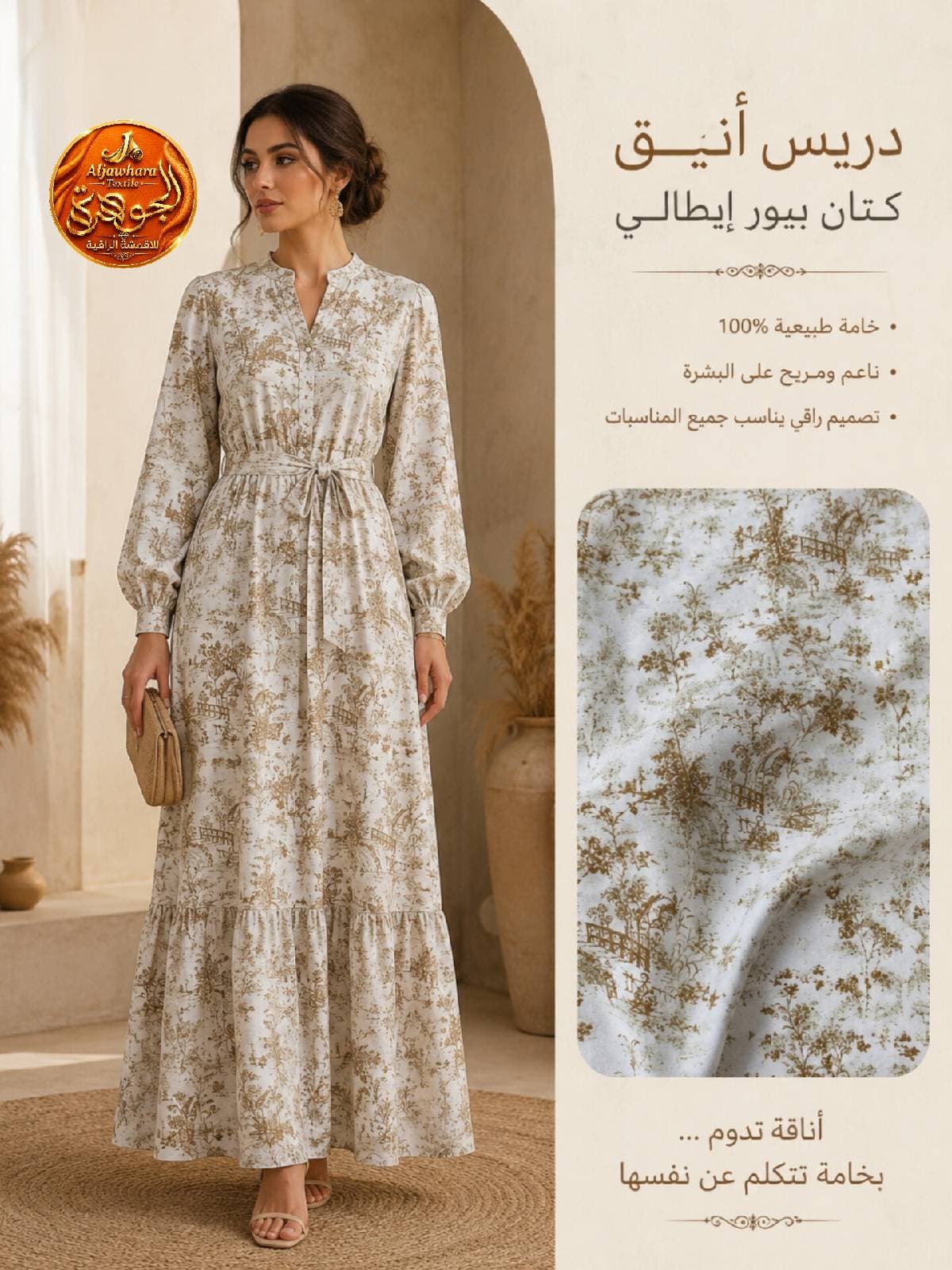 كتان بيور ايطالي