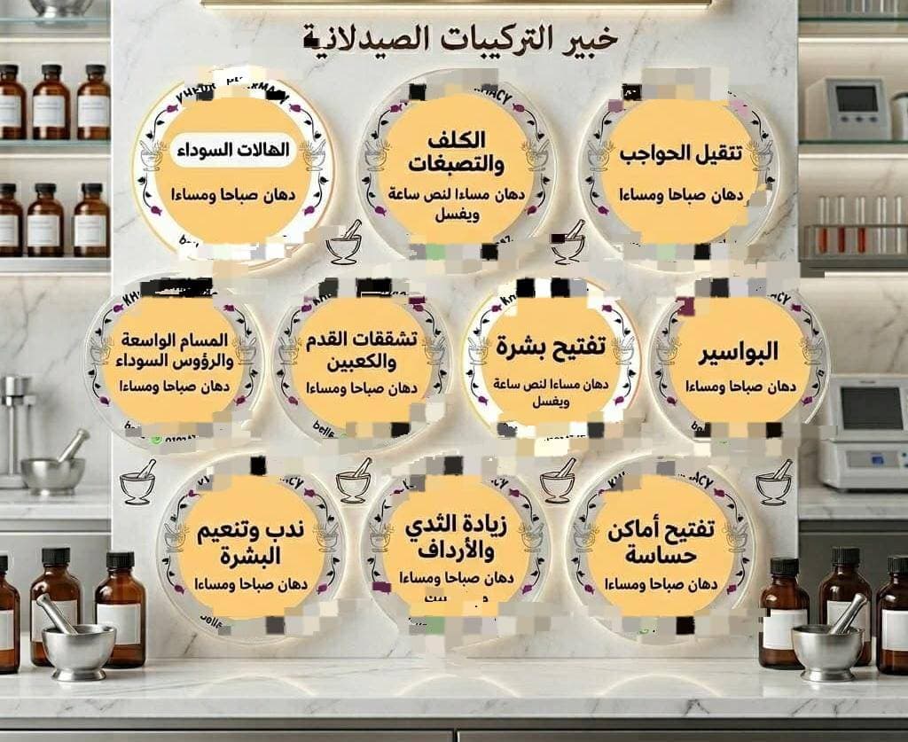 كل مشاكل بشرتك حلها عندي بمنتجات طبيه طبيعيه