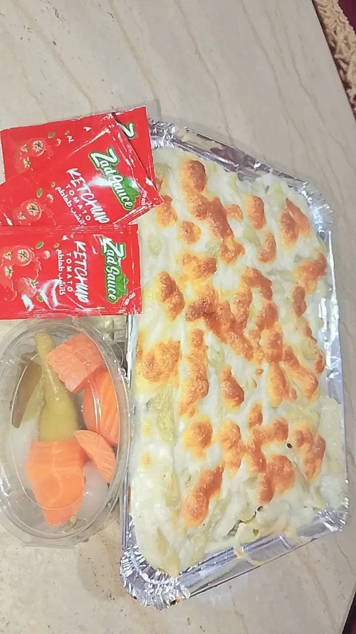 مكرونه بشاميل