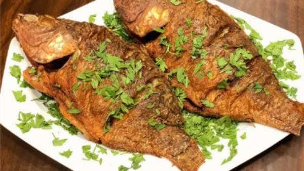 سمك مقلي