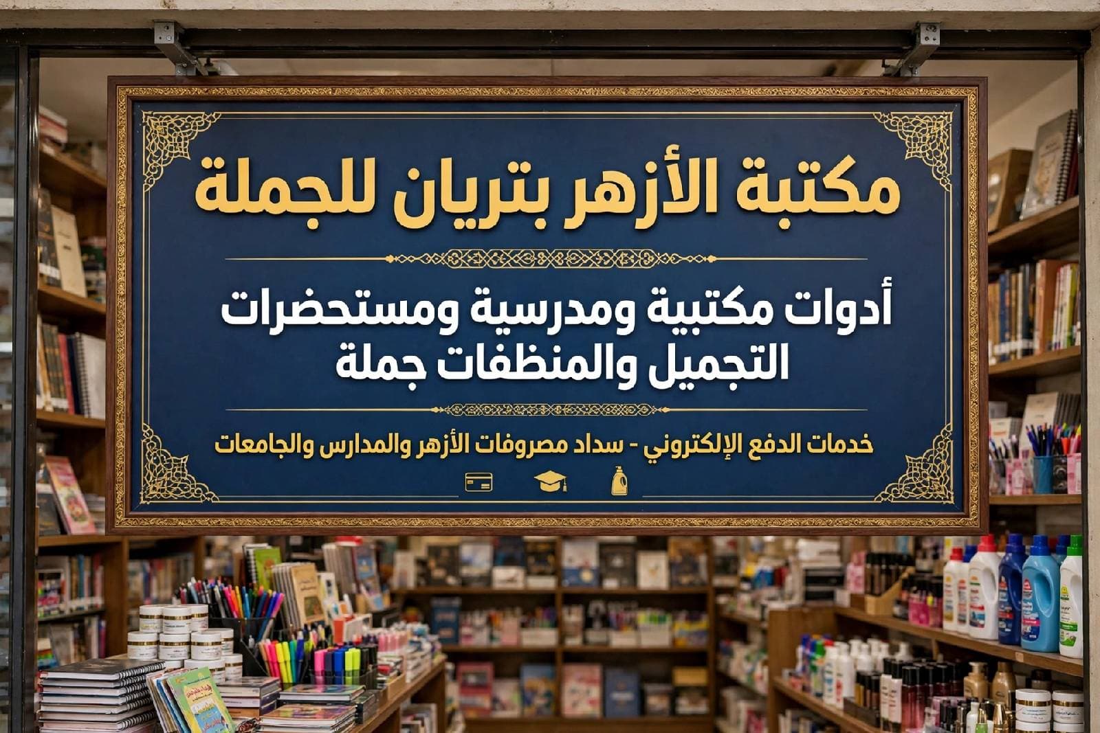 مكتبة الازهر بتريان